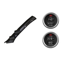 SAAS pillar pod boost/pyro oil/water temp gauges for Toyota Landcruiser 100 Series