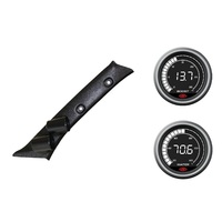 SAAS pillar pod boost water temperature gauges for Toyota Prado 90 1996-2002