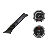 SAAS pillar pod pyro oil/water temp gauges for Toyota Prado 90 1996-2002