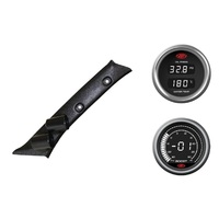 SAAS pillar pod oil/water temp boost/vacuum gauges for Toyota Prado 90 1996-2002