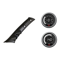 SAAS pillar pod boost/vacuum voltmeter gauges for Toyota Prado 120 2002-2009