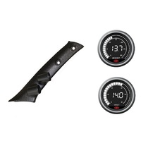 SAAS pillar pod boost voltmeter gauges for Toyota Prado 120 2002-2009