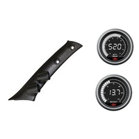 SAAS pillar pod pyro boost gauges for Toyota Prado 120 2002-2009
