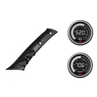 SAAS pillar pod pyro water temperature gauges for Toyota Prado 120 2002-2009