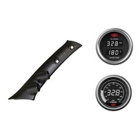 SAAS pillar pod oil/water temp oil pressure gauges for Toyota Prado 120 2002-2009
