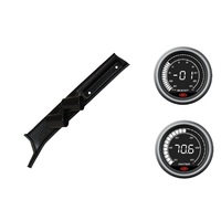 SAAS pillar pod boost/vacuum water temp gauges for Toyota Landcruiser 70 Series