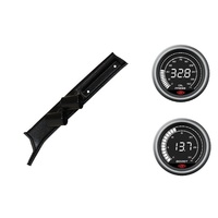 SAAS pillar pod oil pressure boost gauges for Toyota Landcruiser 70 Series