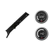 SAAS pillar pod oil pressure voltmeter gauges for Toyota Landcruiser 70 Series