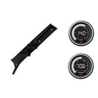 SAAS pillar pod volt water temperature gauges for Toyota Landcruiser 70 Series