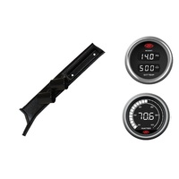 SAAS pillar pod boost/pyro water temp gauges for Toyota Landcruiser 70 Series