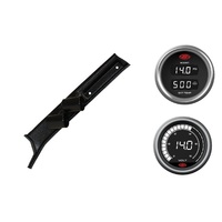 SAAS pillar pod boost/pyro voltmeter gauges for Toyota Landcruiser 70 Series