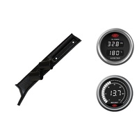 SAAS pillar pod oil/water temp boost gauges for Toyota Landcruiser 70 Series