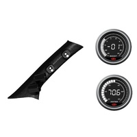 SAAS pillar pod boost/vacuum water temp gauges for Toyota Prado 150 Series