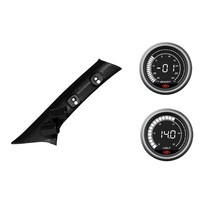 SAAS pillar pod boost/vacuum voltmeter gauges for Toyota Prado 150 Series