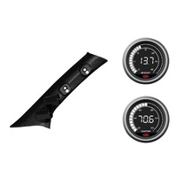 SAAS pillar pod boost water temperature gauges for Toyota Prado 150 Series