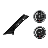 SAAS pillar pod boost voltmeter gauges for Toyota Prado 150 Series