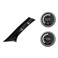 SAAS pillar pod pyro water temperature gauges for Toyota Prado 150 Series