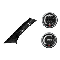 SAAS pillar pod pyro volt gauges for Toyota Prado 150 Series