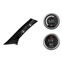 SAAS pillar pod pyro oil/water temp gauges for Toyota Prado 150 Series