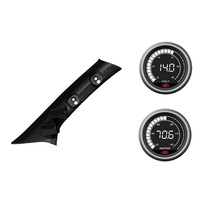 SAAS pillar pod volt water temperature gauges for Toyota Prado 150 Series