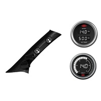 SAAS pillar pod boost/pyro voltmeter gauges for Toyota Prado 150 Series