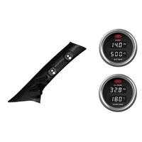 SAAS pillar pod boost/pyro oil/water temp gauges for Toyota Prado 150 Series