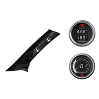 SAAS pillar pod oil/water temp boost/vacuum gauges for Toyota Prado 150 Series