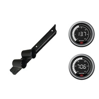 SAAS pillar pod boost water temperature gauges for Toyota Landcruiser 75 Series