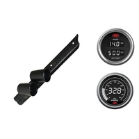 SAAS pillar pod boost/pyro oil pressure gauges for Toyota Landcruiser 75 Series