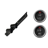 SAAS pillar pod boost/pyro oil/water temp gauges for Toyota Landcruiser 75 Series