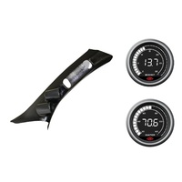 SAAS pillar pod boost water temperature gauges for Toyota Landcruiser 200 Series