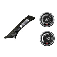 SAAS pillar pod boost voltmeter gauges for Toyota Landcruiser 200 Series