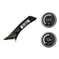 SAAS pillar pod pyro water temperature gauges for Toyota Landcruiser 200 Series