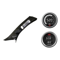 SAAS pillar pod pyro oil pressure gauges for Toyota Landcruiser 200 Series