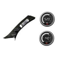 SAAS pillar pod pyro volt gauges for Toyota Landcruiser 200 Series