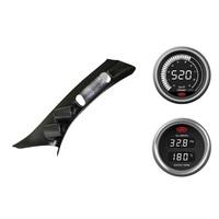 SAAS pillar pod pyro oil/water temp gauges for Toyota Landcruiser 200 Series