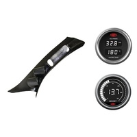 SAAS pillar pod oil/water temp boost gauges for Toyota Landcruiser 200 Series