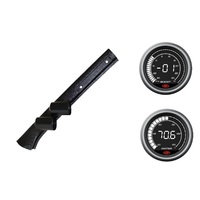 SAAS pillar pod boost/vacuum water temp gauges for Toyota Landcruiser 70 Troop