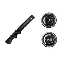 SAAS pillar pod boost/vacuum voltmeter gauges for Toyota Landcruiser 70 Troop