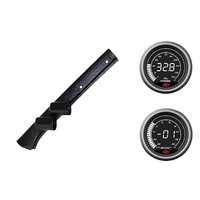 SAAS pillar pod oil pressure boost/vacuum gauges for Toyota Landcruiser 70 Troop