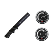 SAAS pillar pod pyro volt gauges for Toyota Landcruiser 70 Troop
