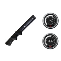 SAAS pillar pod volt water temperature gauges for Toyota Landcruiser 70 Troop