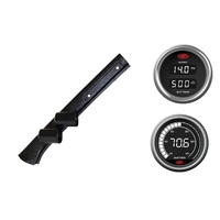SAAS pillar pod boost/pyro water temp gauges for Toyota Landcruiser 70 Troop
