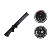 SAAS pillar pod boost/pyro oil pressure gauges for Toyota Landcruiser 70 Troop