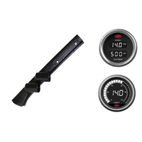 SAAS pillar pod boost/pyro voltmeter gauges for Toyota Landcruiser 70 Troop