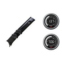 SAAS pillar pod boost water temperature gauges for Toyota Landcruiser 70 Series With Curtain Air Bags