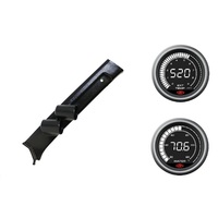 SAAS pillar pod pyro water temperature gauges for Toyota Landcruiser 70 Series With Curtain Air Bags