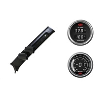 SAAS pillar pod oil/water temp boost/vacuum gauges for Toyota Landcruiser 70 Series With Curtain Air Bags