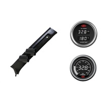SAAS pillar pod oil/water temp oil pressure gauges for Toyota Landcruiser 70 Series With Curtain Air Bags