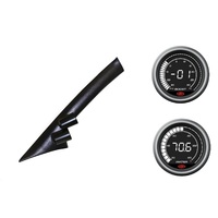 SAAS pillar pod boost/vacuum water temp gauges for Ford Ranger PX 2011-2015